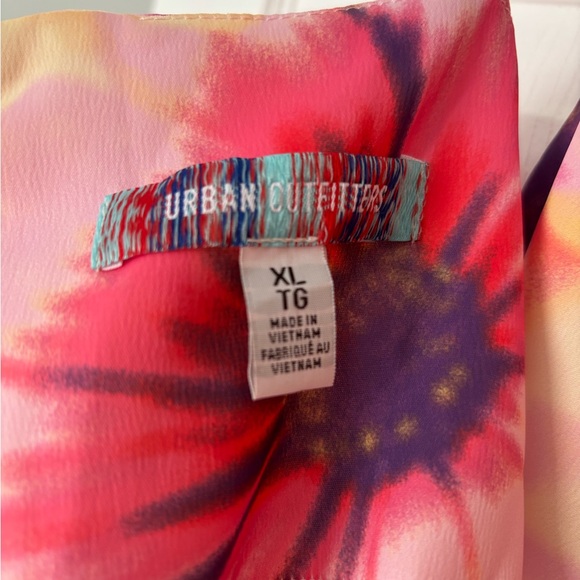 Floral Multicolor Women's Dress - Picture 3 of 3